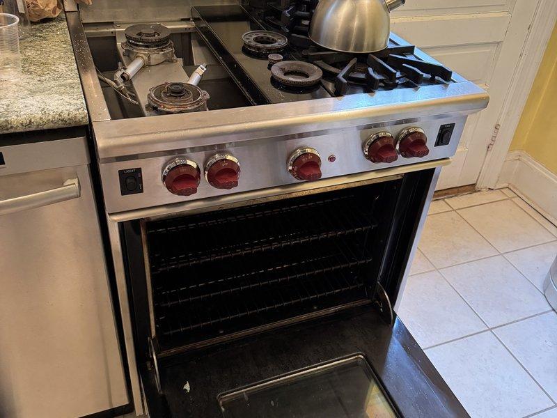 Wolf range cooktop disassembly and burner service Tribeca
